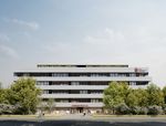 Visualization of the office building of the University Hospital in Krakow © Medusa Group