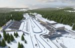 Wizualizacja Ośrodka Narciarstwa Biegowego i Biathlonu