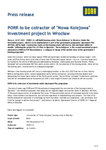 210716 Press release Nowa Kolejowa