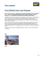 201030 Press release STAL SERVICE